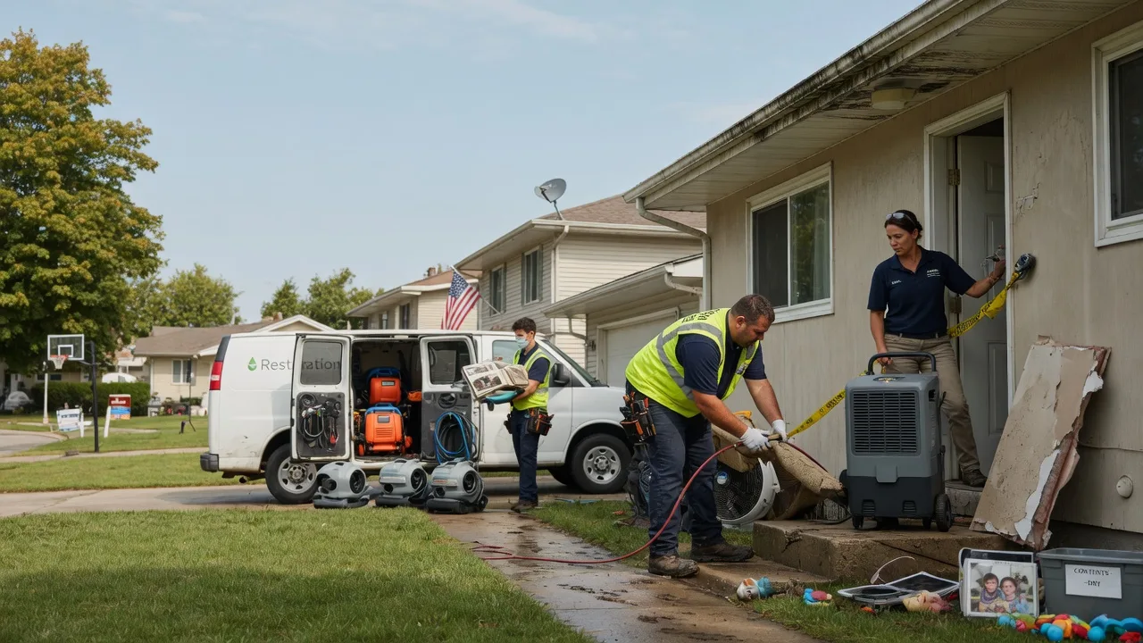 Water Damage Restoration in Amity, PA near me